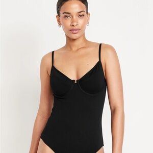 Old Navy Black Women's One Piece Swimsuit